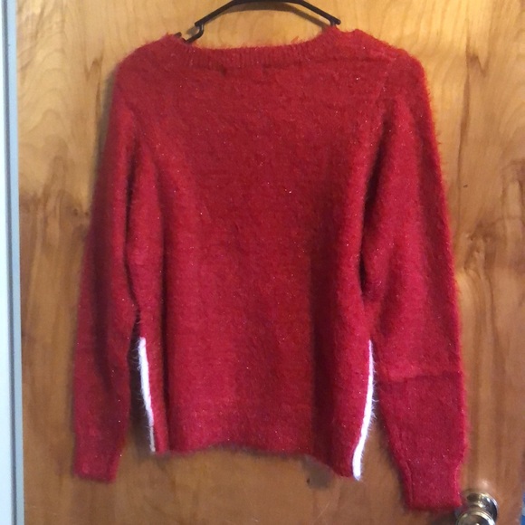 Fuzzy Penguin Christmas Sweater - Picture 4 of 7